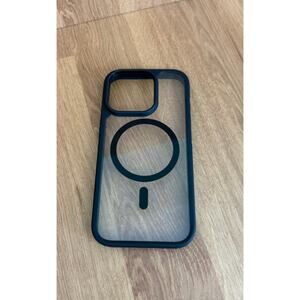 TAURI iPhone 16 Pro Case | Black/Clear MagSafe Slim Protection